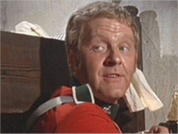 Denys Graham playing Robert Jones VC in the 1964 film Zulu