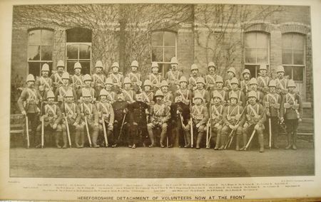 The Herefordshire volunteers of the 1st VSC