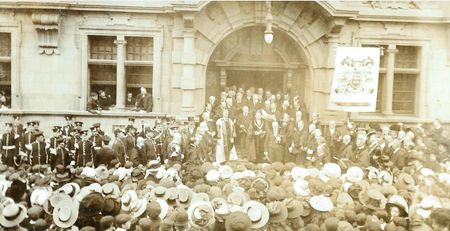 The Proclamation of King George V