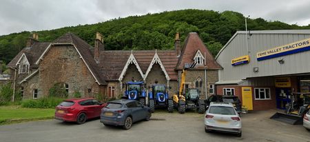 Knighton Railway Station repurposed building 2025