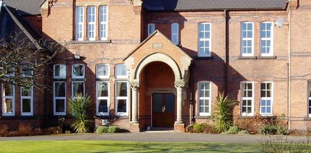 The ‘modern’ photograph of the officers mess was taken in 2006 before the site was vacated by the Army. The date block above the door is now displayed at the Army Reserve Centre in the barrack enclave.