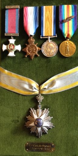 Lt Col Drage's medals