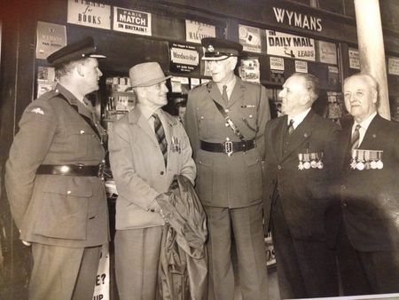 The party at Hereford railway station