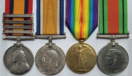 Pte Cox's Medals