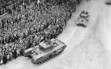 The Armoured 'March Past'