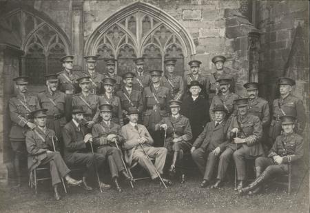 Officers of the Herefordshire Volunteer Battalion 1917