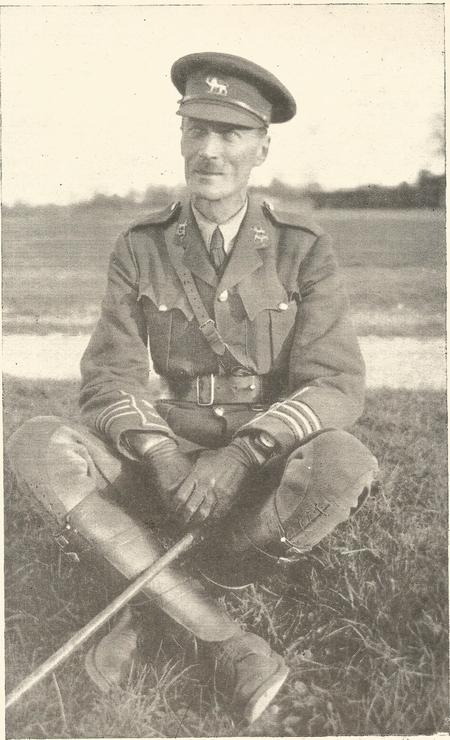 Lt Col Drage Commanding Officer during The First World War