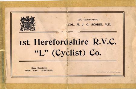 The Cyclist Company Recruitment brochure