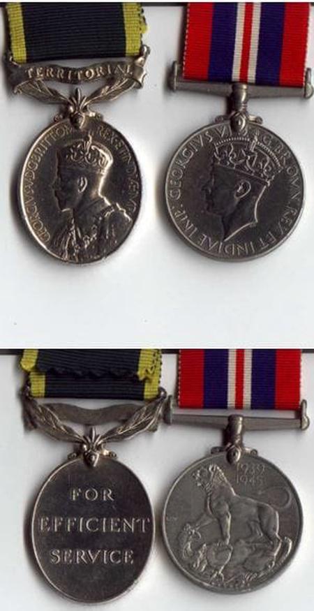 Sgt Cale's medals