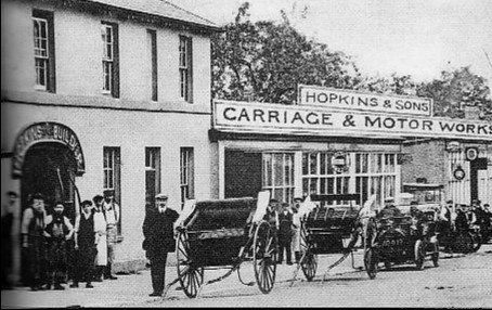 Is this the foreign car that the PoW camp guard drove and broke down in Ledbury?