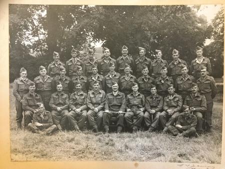 The Officers - West Tofts Camp 1942