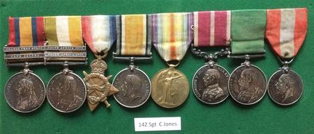 Sgt Jones' medals