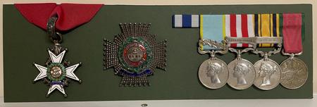 Lt Gen Sir Edward Hopton's medals