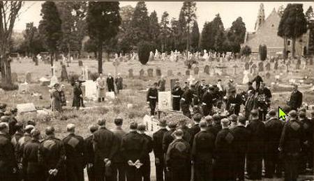 Burial of Italian PoW during Second World War