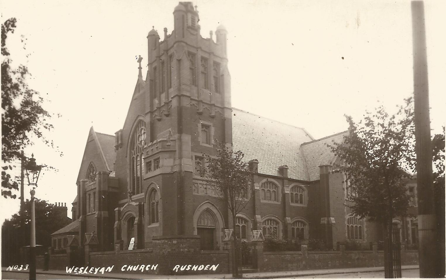 The Weslyan Chapel where members of the Regiment attended.