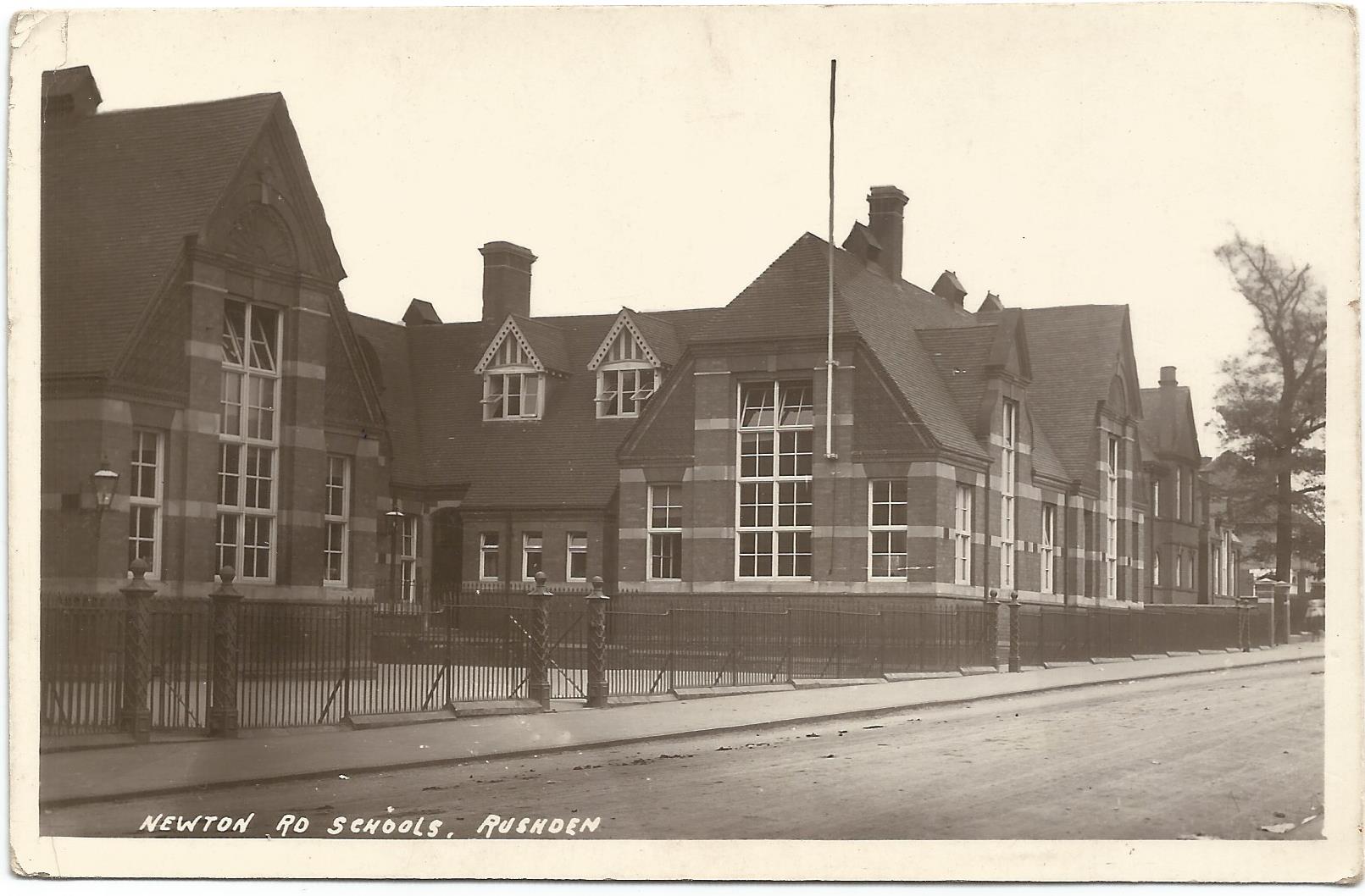 Newton Road School was used as a central location for troops for training and administration. Much of the school is now obscured by tree growth. The Weslyan Church is now Rushden Methodist Church, no doubt many soldiers attended services here.