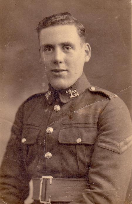 Corporal Jack Greenhouse - Tenby 1940